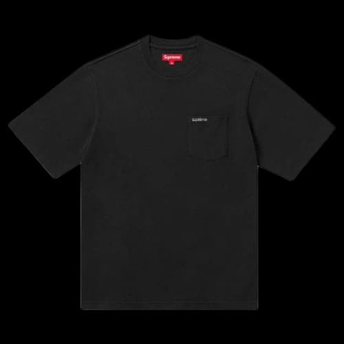 Supreme Short-Sleeve Pocket Tee 'Black'