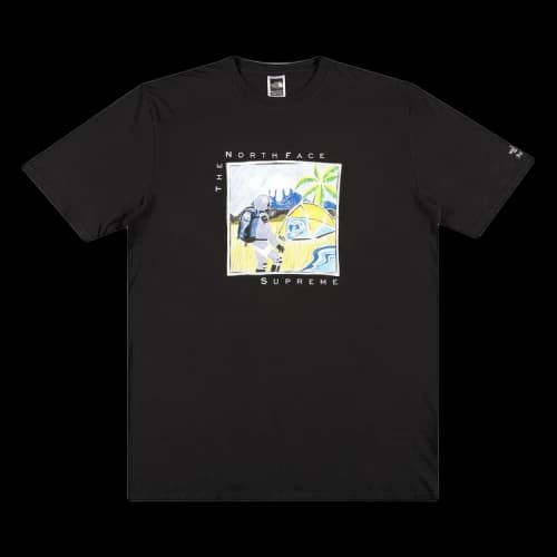 Supreme x The North Face Sketch Short-Sleeve Top 'Black'