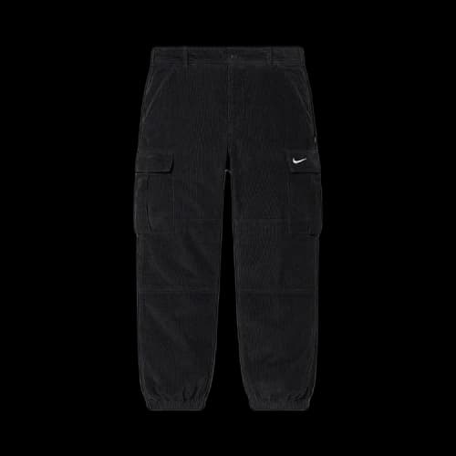 Supreme x Nike Arc Corduroy Cargo Pant 'Black'