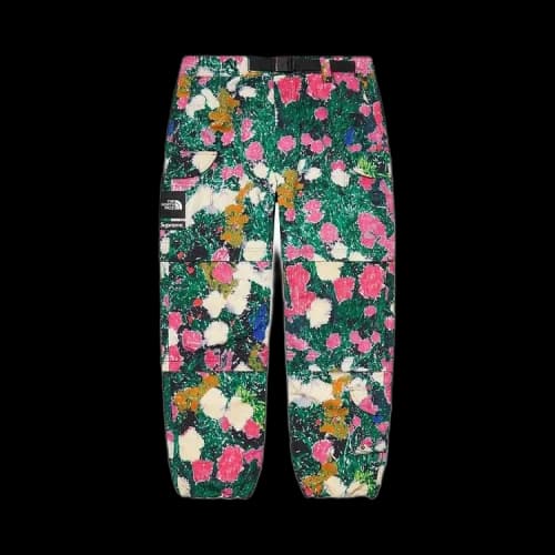 Supreme x The North Face Trekking Zip-Off Belted Pant 'Flowers'