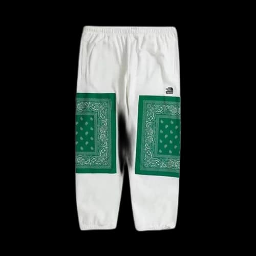Supreme x The North Face Bandana Sweatpant 'White'