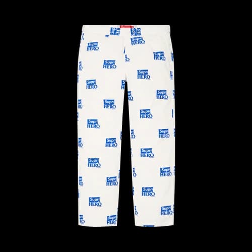 Supreme x ANTIHERO Work Pant 'White'
