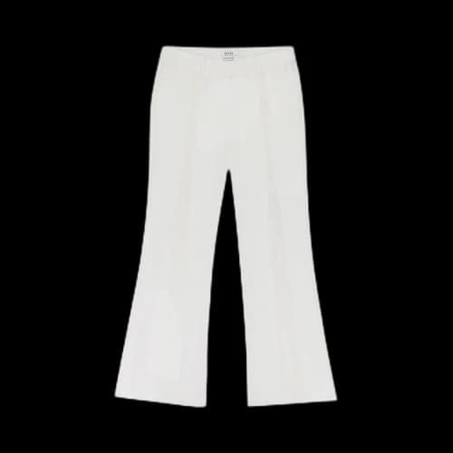 Rhude Low Waisted Trousers 'White'