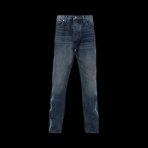 Rhude Embroider Side Stripe Denim 'Indigo'