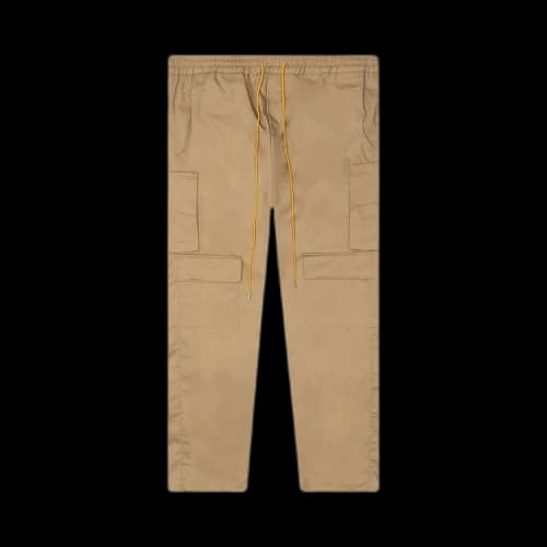 Rhude Twill Cargo Pants 'Khaki'