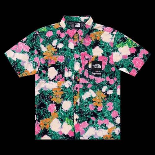 Supreme x The North Face Trekking Short-Sleeve Shirt 'Flowers'