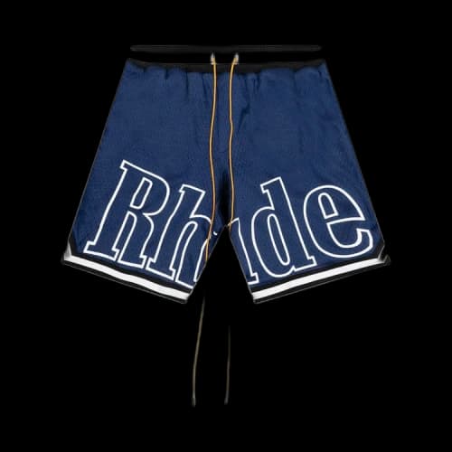 Rhude Court Logo Short 'Navy'