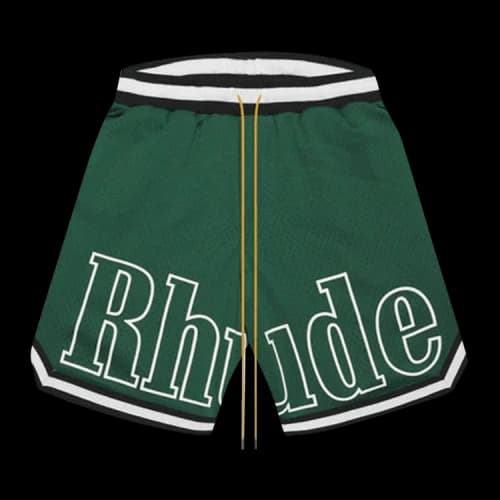 Rhude Court Logo Short 'Forest Green'