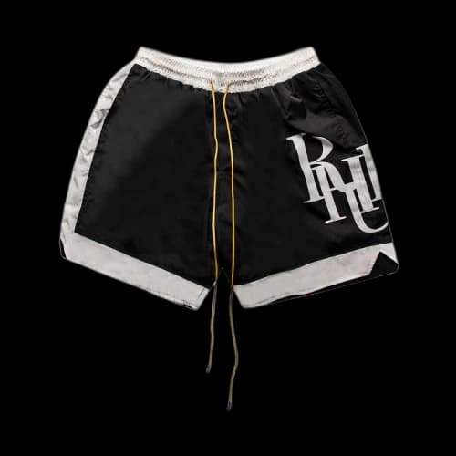 Rhude Side Logo Short 'Black'