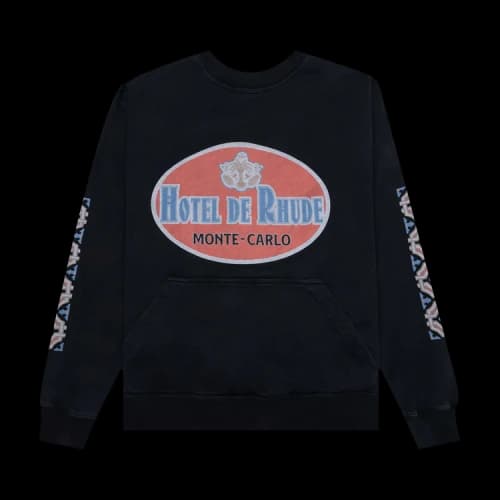 Rhude Hotel De Rhude Crew 'Vintage Black'