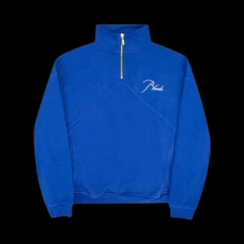 Rhude Quarter Zip 'Cobalt'