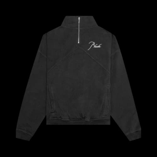Rhude Quarter Zip 'Vintage Black'