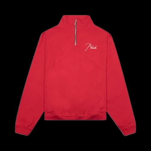 Rhude Quarter Zip 'Cherry Red'