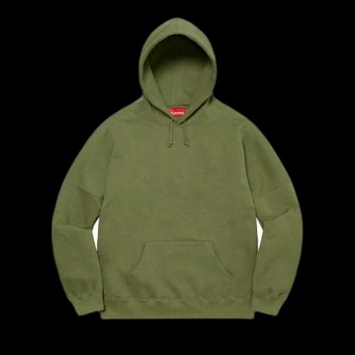 Supreme Beaded Hooded Sweatshirt 'Olive'