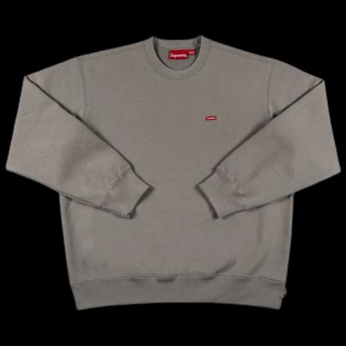 Supreme Small Box Crewneck 'Grey'