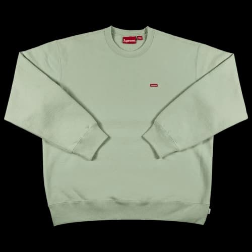 Supreme Small Box Crewneck 'Mint'