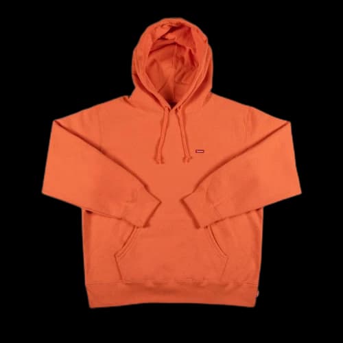 Supreme Small Box Hooded Sweatshirt 'Apricot'