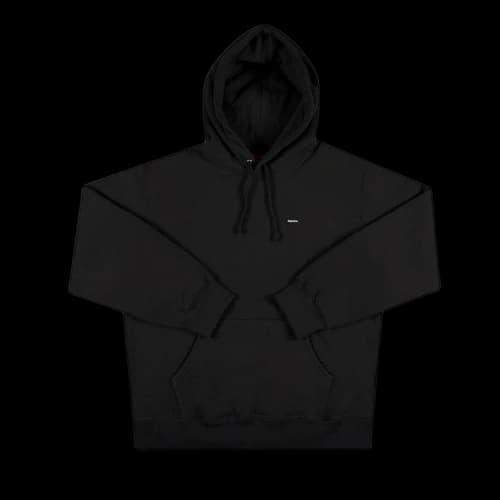 Supreme Small Box Hooded Sweatshirt 'Black'