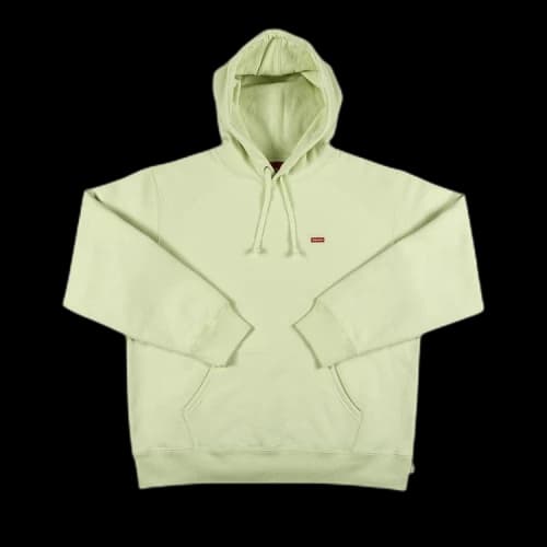 Supreme Small Box Hooded Sweatshirt 'Pale Green'