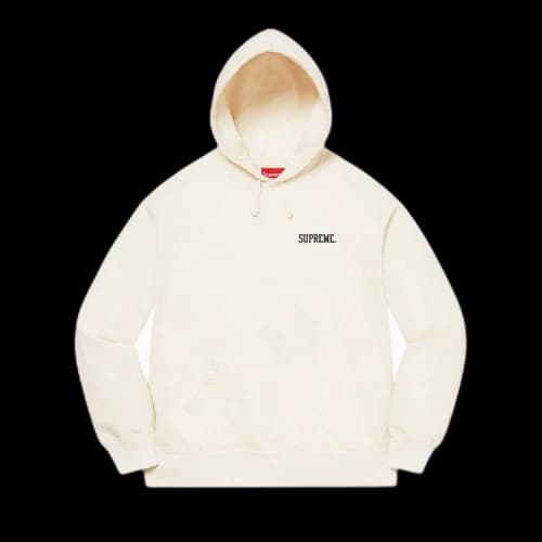 Supreme Ralph Steadman Skull Hooded Sweatshirt 'Natural'