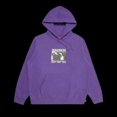 Supreme Dog Eat Dog Hooded Sweatshirt 'Purple'