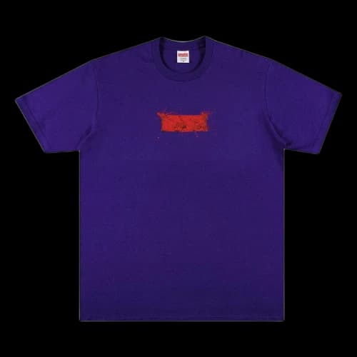 Supreme Ralph Steadman Box Logo Tee 'Purple'