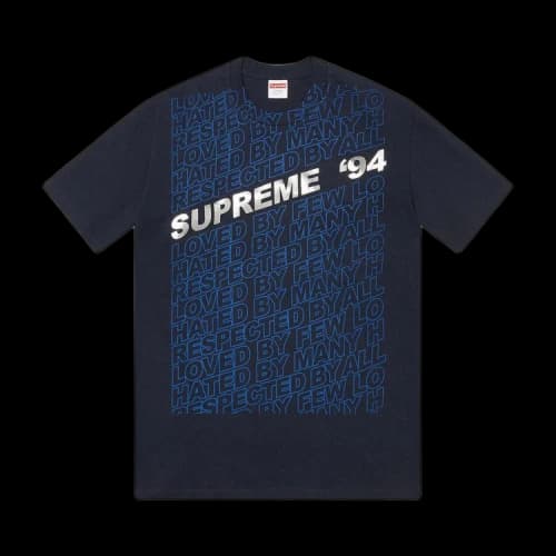 Supreme Respected Tee 'Navy'