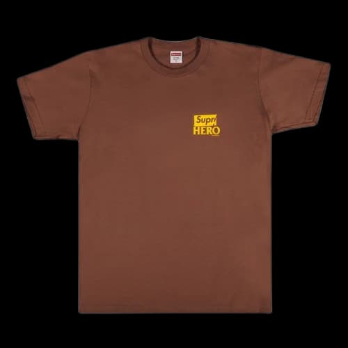 Supreme x ANTIHERO Dog Tee 'Brown'