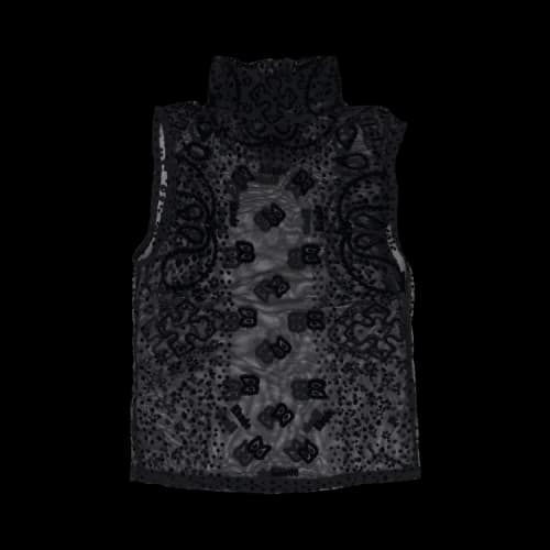 Rhude Bandana Mesh Tank Top 'Black'