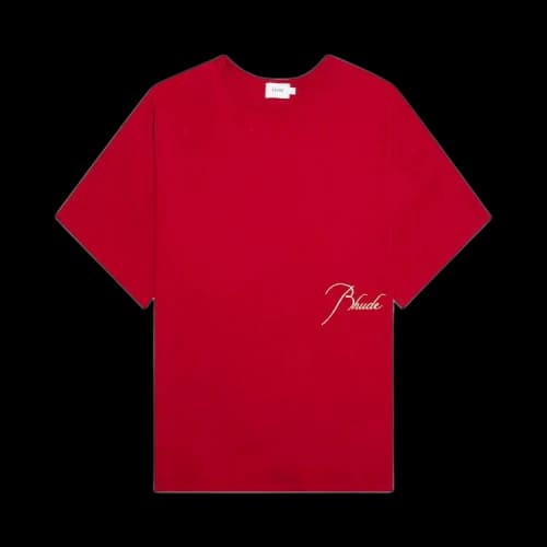 Rhude Reverse T-Shirt Cherry Red
