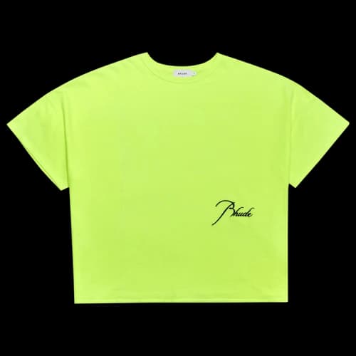Rhude Reverse Tee 'Neon Green'