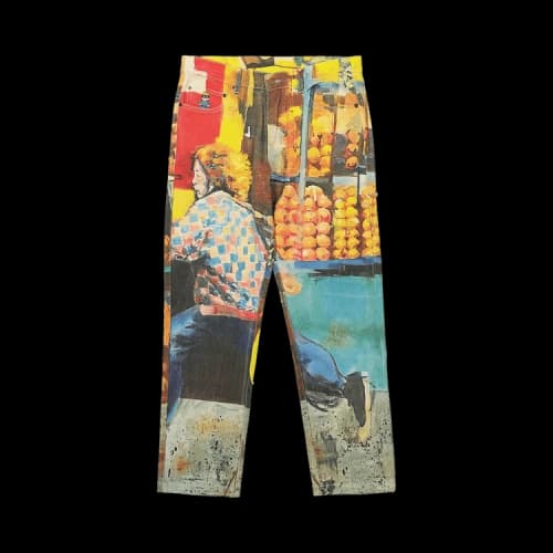 KidSuper La Casa Cargo Pants 'Yellow'