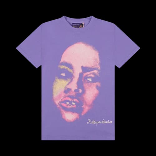 KidSuper Girl Face Tee 'Lilac'