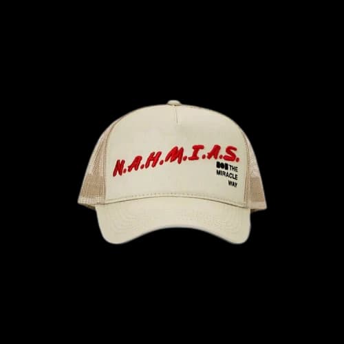 Nahmias Education Trucker Hat 'Sand'