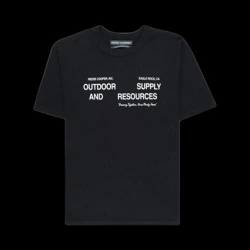 Reese Cooper Vine Print T-Shirt 'Black'