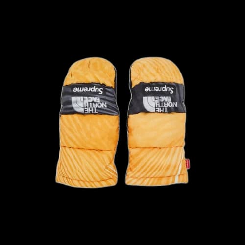 Supreme x The North Face Printed Montana Mitt 'Yellow'