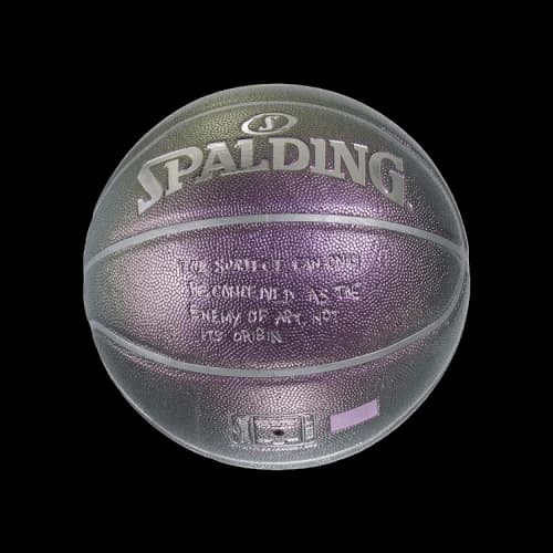 Supreme x Bernadette Corporation Spalding Basketball 'Purple'
