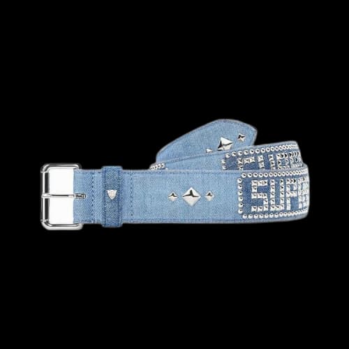 Supreme x Hollywood Trading Company Studded Belt 'Denim'