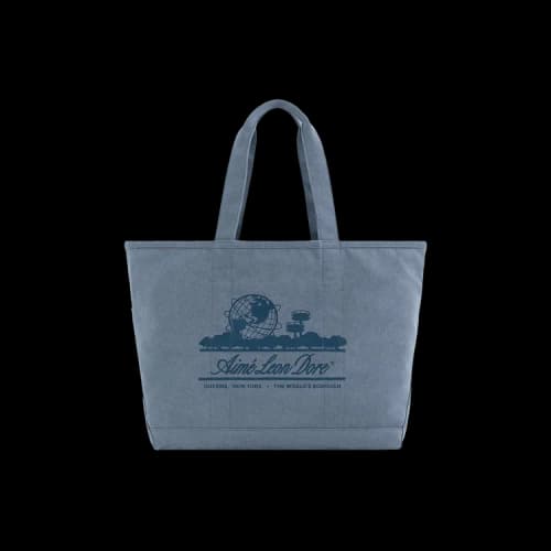 Aimé Leon Dore Large Unisphere Tote Bag 'Indigo'