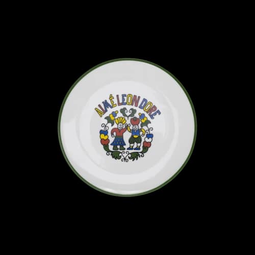 Aimé Leon Dore Graphic Plate 'White'