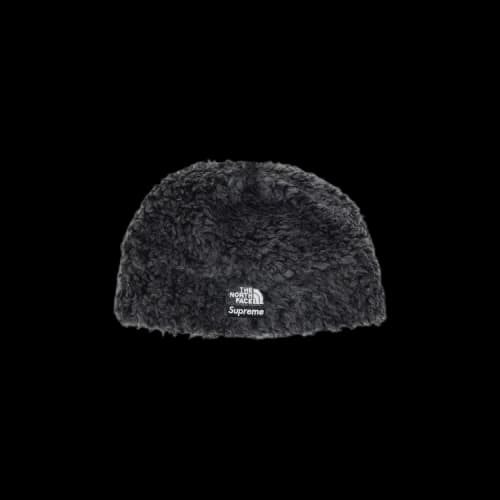 Supreme x The North Face High Pile Fleece Beanie 'Black'