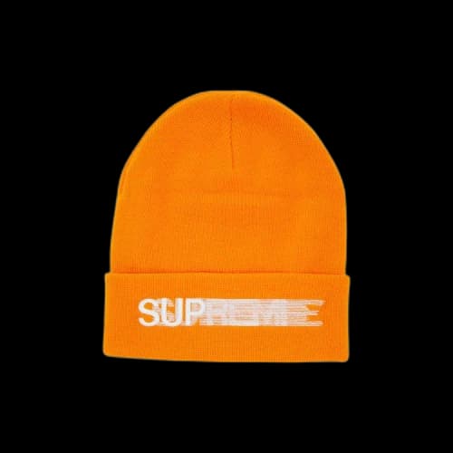 Supreme Motion Logo Beanie 'Orange'