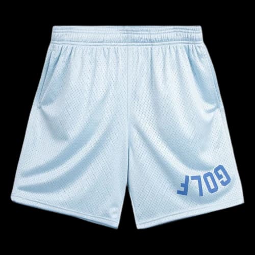 GOLF WANG College Mesh Short 'Starlight Blue'