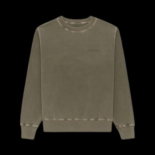 Aimé Leon Dore Garment Dyed Uniform Crewneck Sweatshirt 'Laurel Oak'