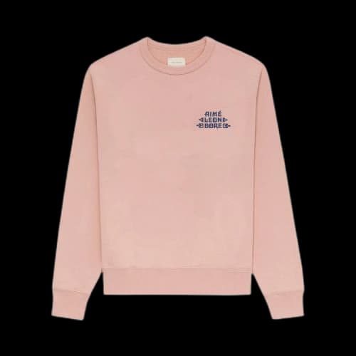 Aimé Leon Dore Fleur Logo Crewneck Sweatshirt 'Peach'
