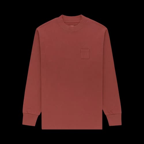 Aimé Leon Dore Dimebag Long-Sleeve Tee 'Marsala'