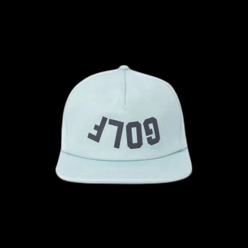 GOLF WANG College 5 Panel Snapback 'Starlight Blue'
