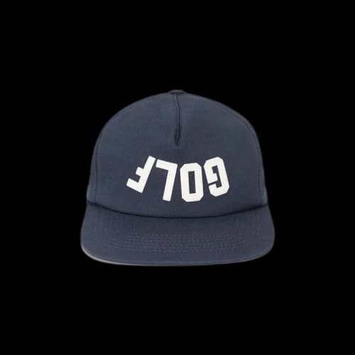 GOLF WANG College 5 Panel Snapback 'Insignia Blue'