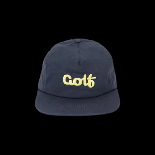 GOLF WANG Script 5 Panel Snapback 'Insignia Blue'