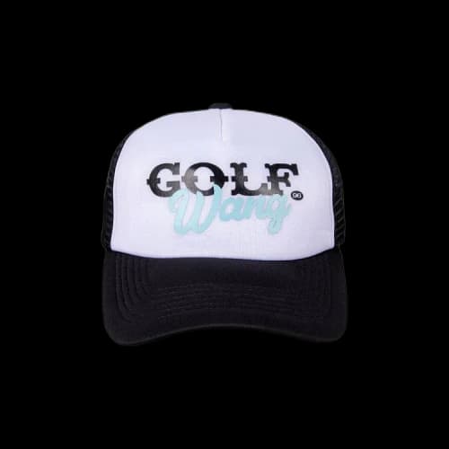GOLF WANG Motorcross Trucker Hat 'Black'